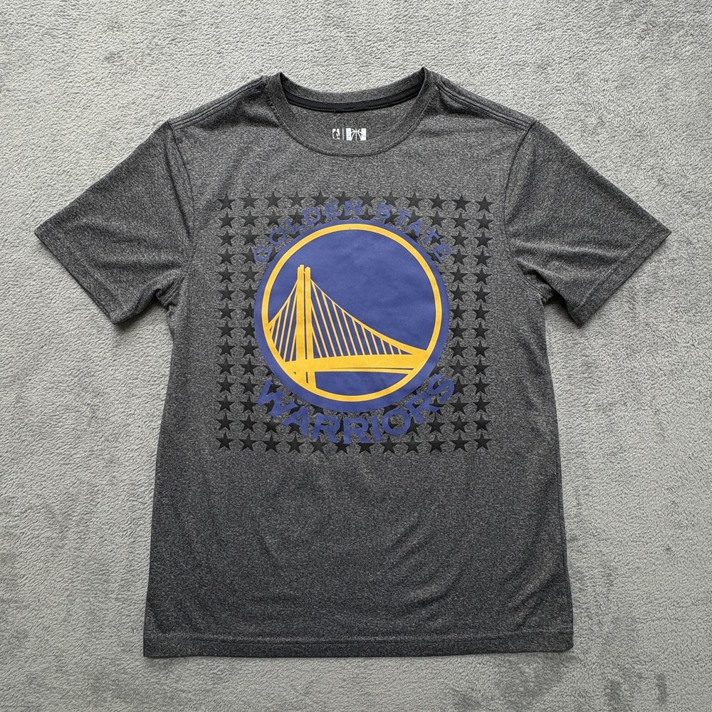 Golden State Warriors Shirt Mens Small Gray NBA Basketball Klay Thompson 11 Tee